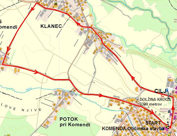 OBVESTILO O POPOLNI ZAPORI CESTE V ČASU KOLESARSKE PRIREDITVE 1